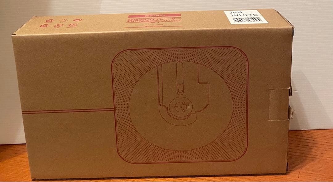 [新品未使用] 無印良品 壁掛式CDプレーヤー CPD-４