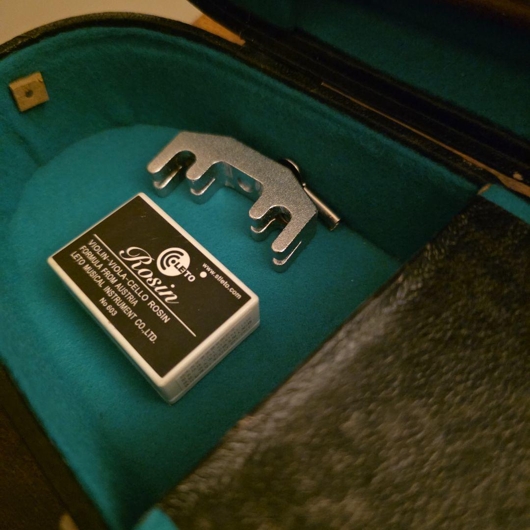 木製ブラウンバイオリン 4弦 フルボディ