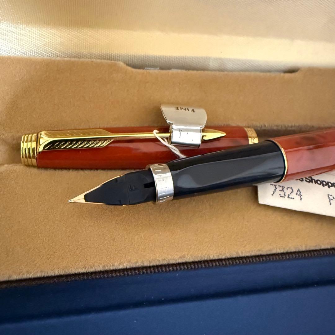 パーカー75 コーラルレッド 万年筆