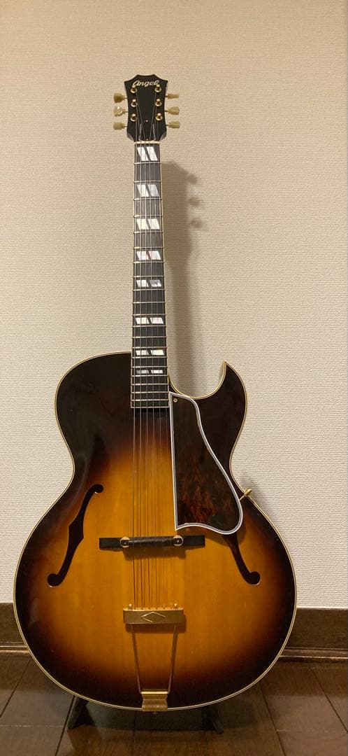 Angel ピックギター フルアコ CHAKI
