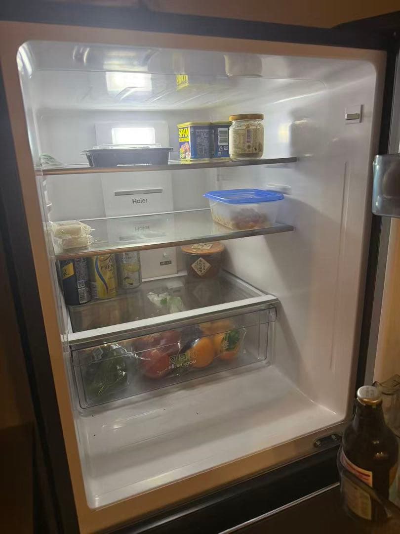 ハイアール(Haier) 冷蔵庫 幅54cm 容量286L JR-CV29B(H