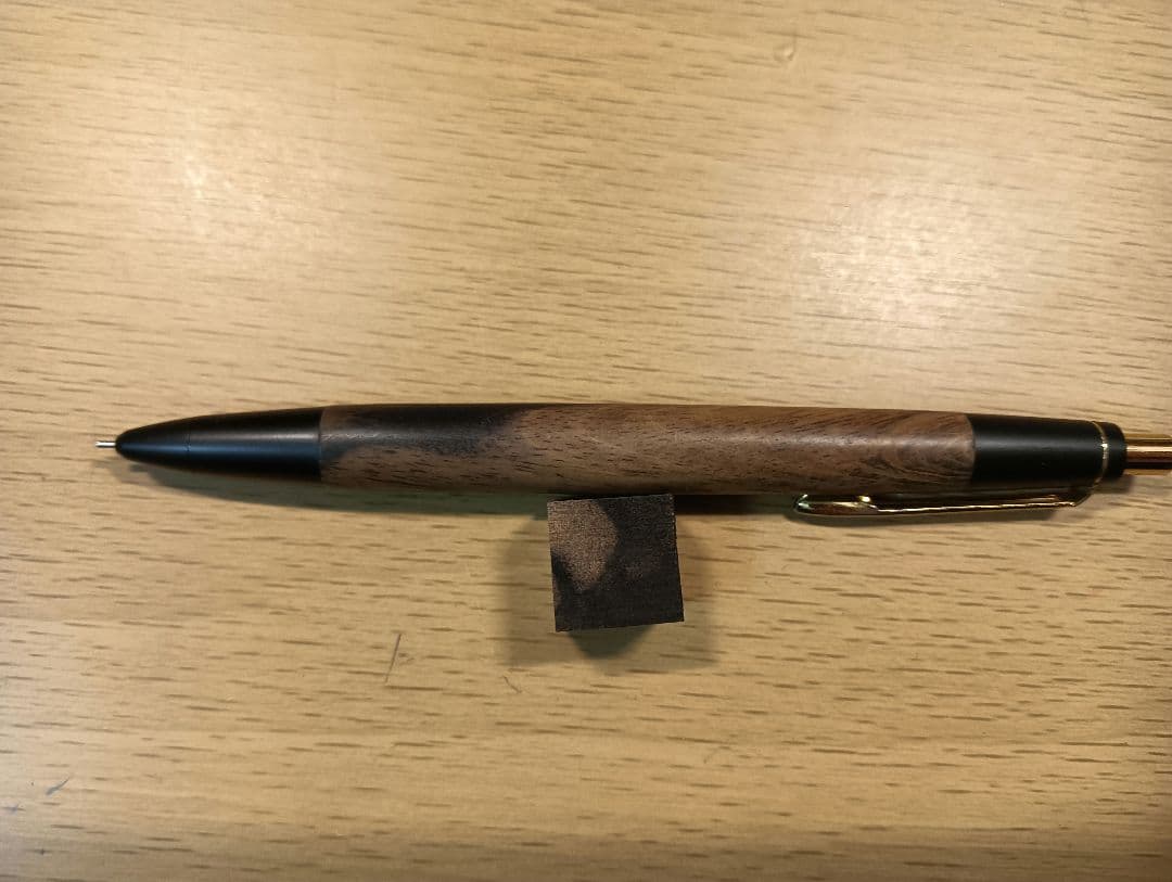 野原工芸　黒柿　固定金具付き　専用