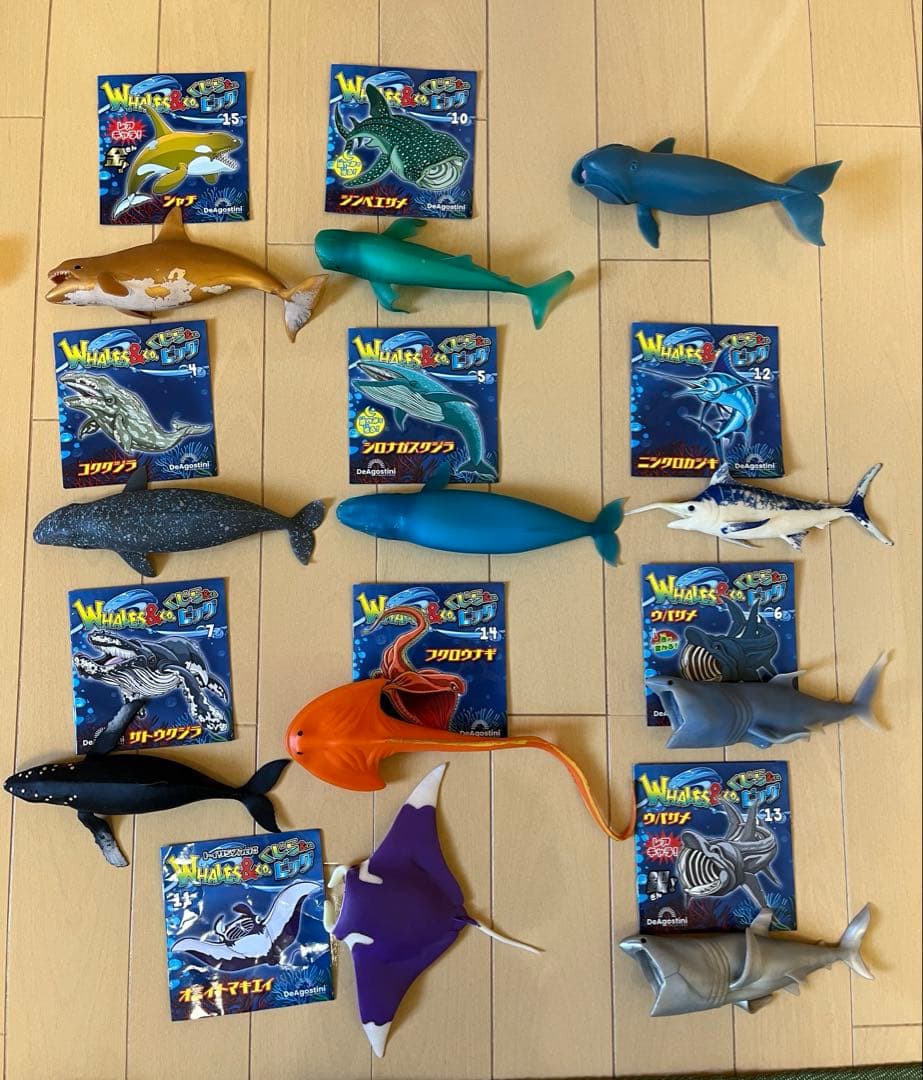 ディアゴスティーニ　くじら&co. アンドコー　11点セット