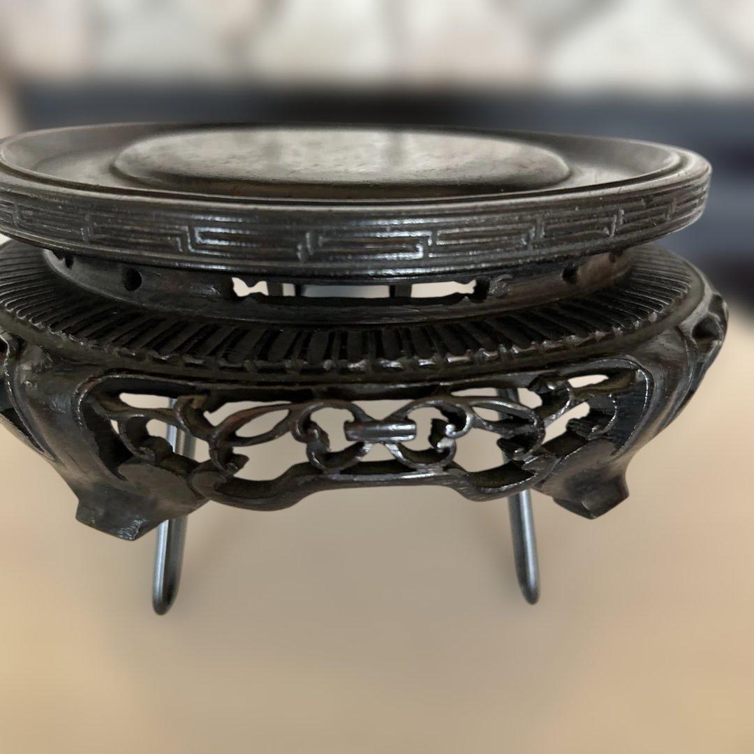 アンティーク　台座　中国？ 3連休限定SALE