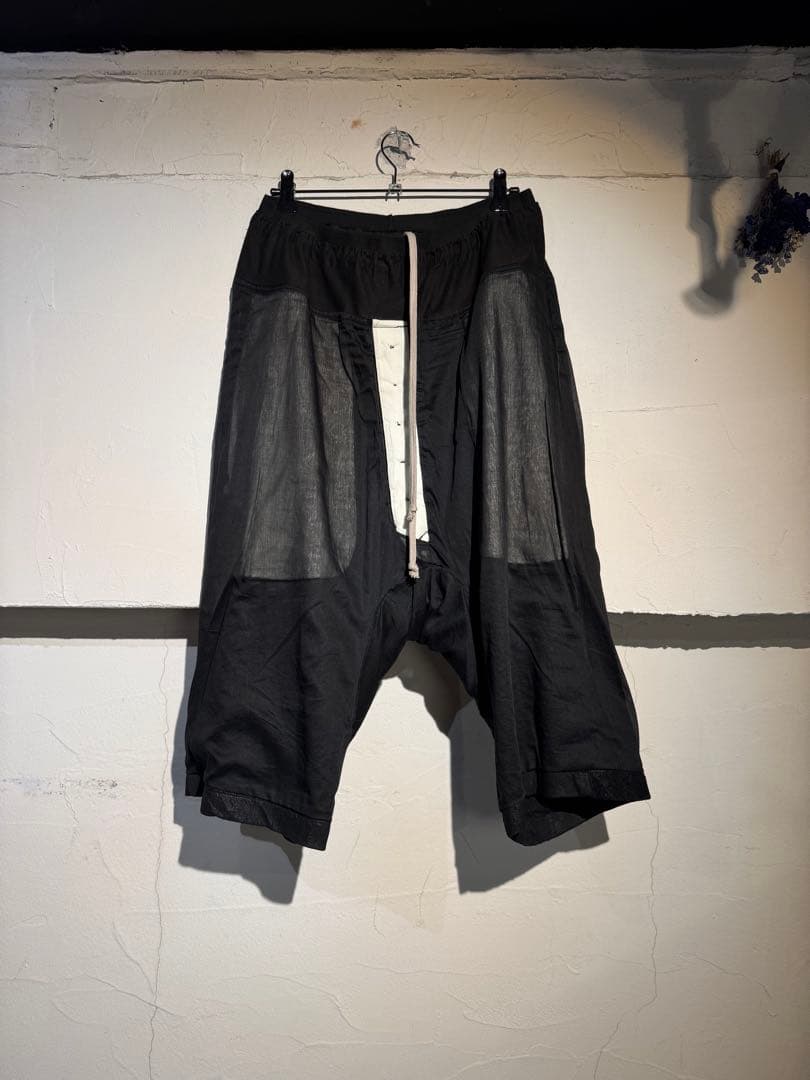 Rick Owens リックオウエンス　ブリスターレザー　パンツ　サルエル