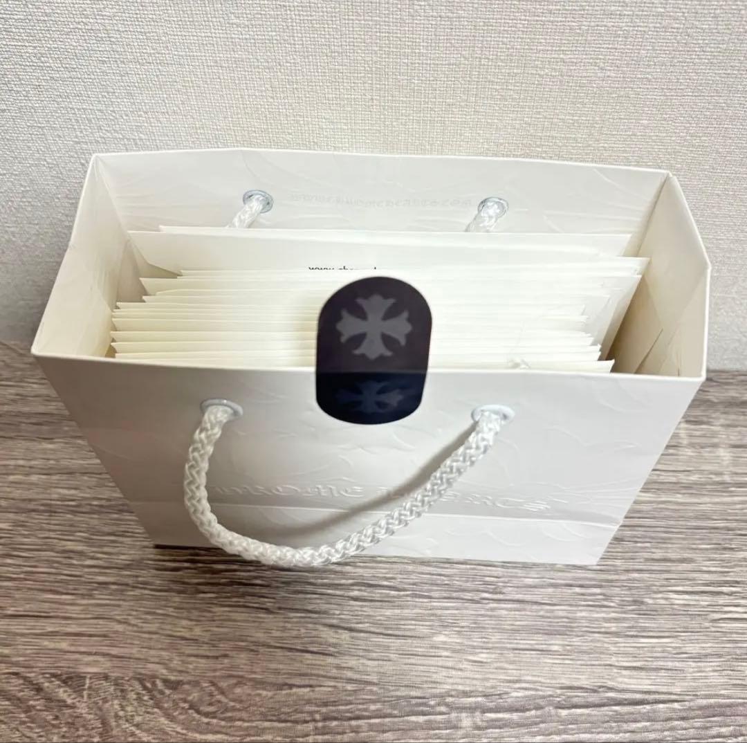 CHROME HEARTS ブラック ネックロゴTシャツ XL