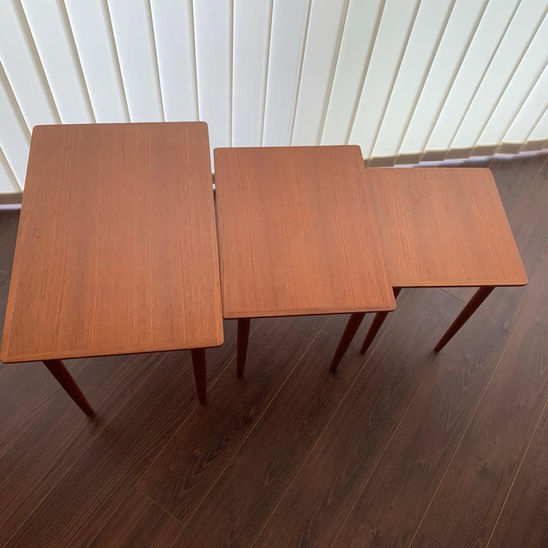 北欧デンマークヴィンテージネストテーブル
