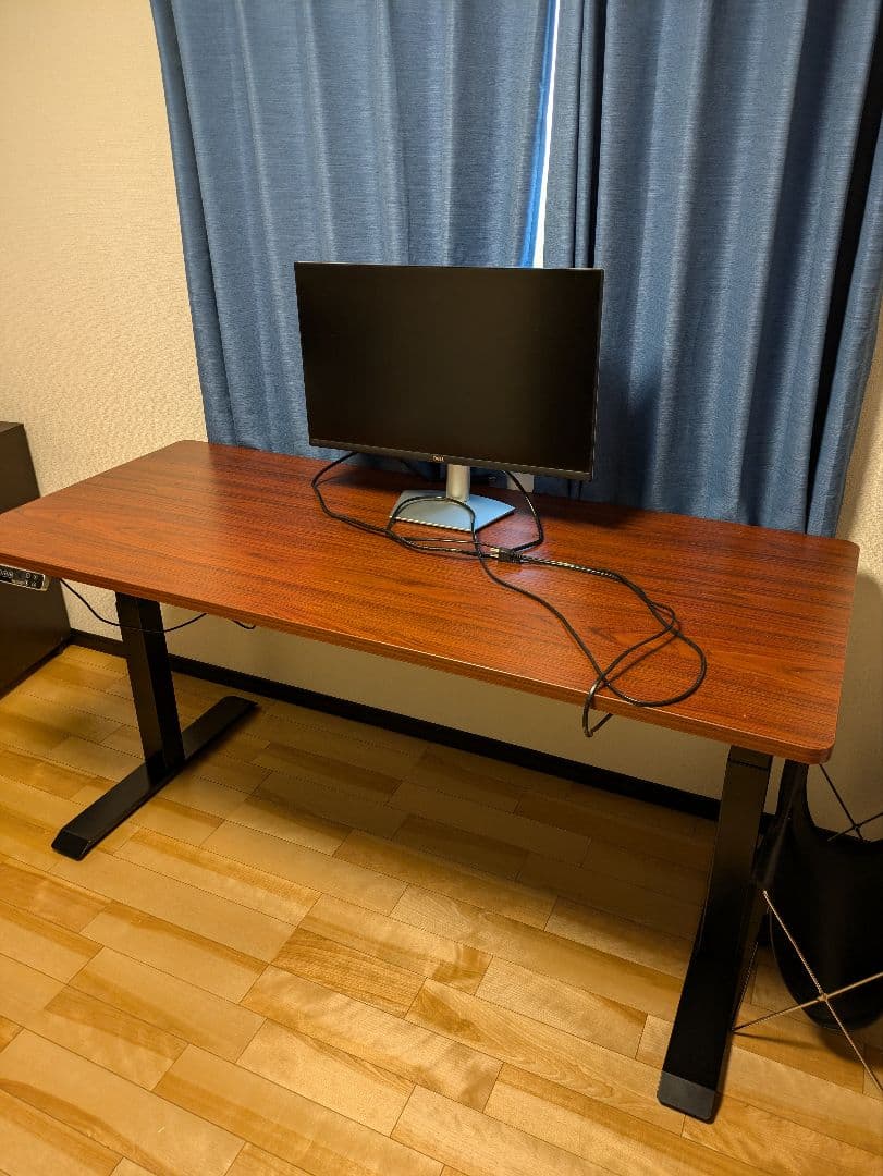 【美品】天板（180cm×70cm）FLEXISPOT E7 高さ調整可能デスク