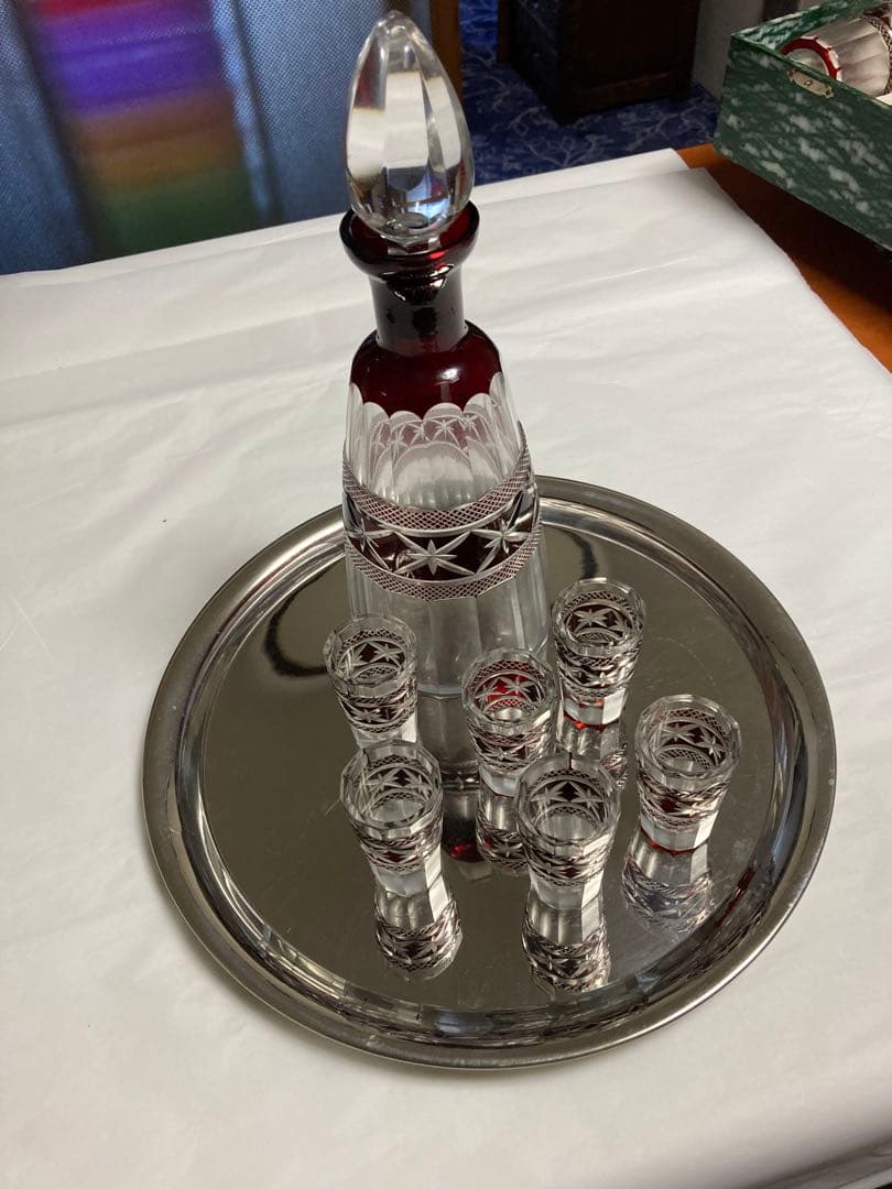 江戸切子（手彫り）　伝統工芸品