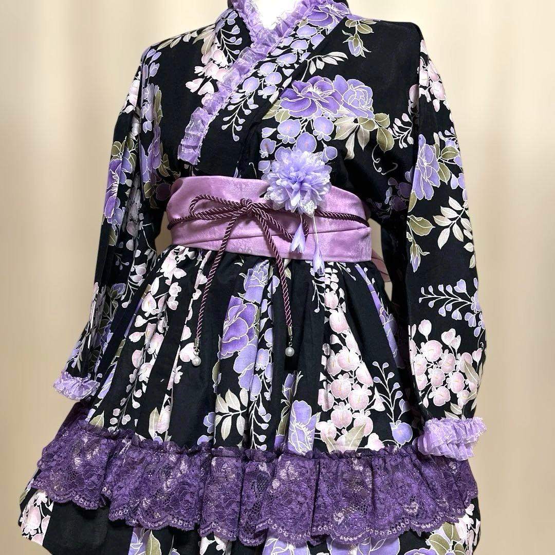 ＭＣ③ 浴衣ドレス　地雷系　量産型　姫ギャル