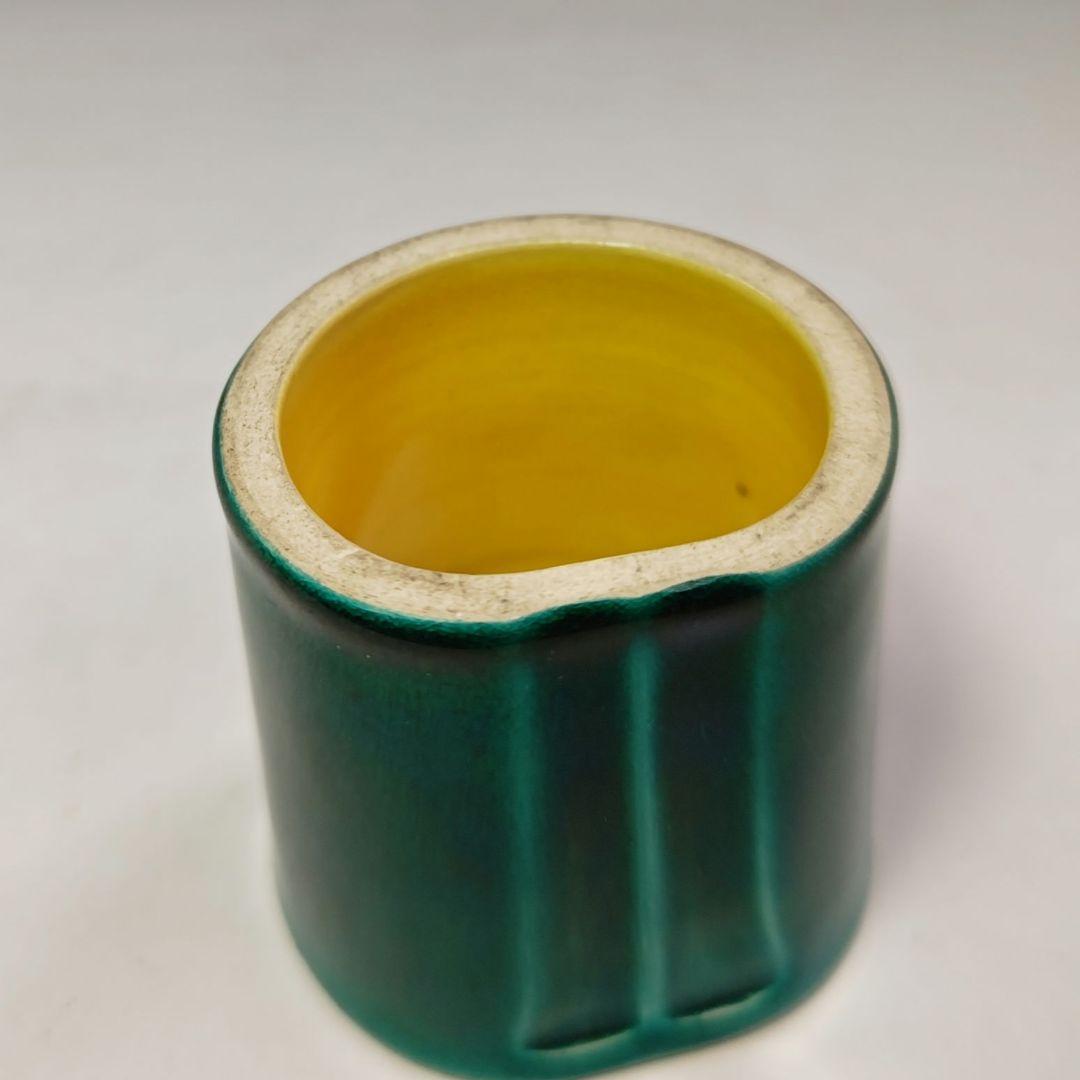 イ680 蓋置『永楽善五郎造』『交趾　竹　蓋置　共箱』茶道具