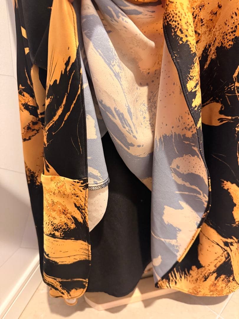 GINZA COUTURE 花柄マキシドレス