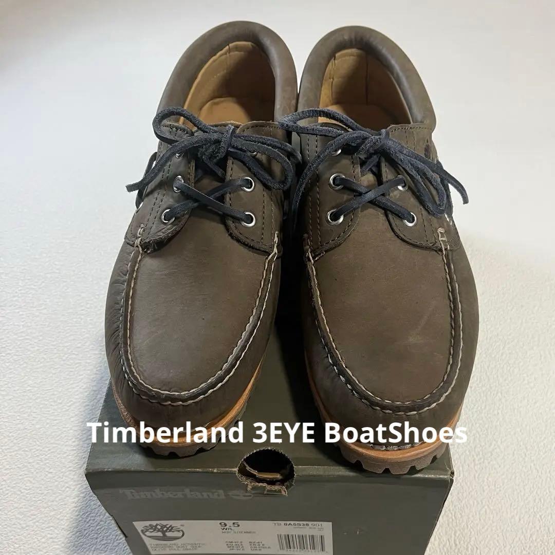 Timberland 3EYE デッキシューズ　モカシン ブラウン　ボート