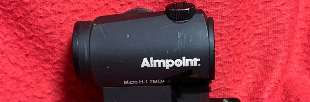 実物 aimpoint h-1 2moa ドットサイト エイムポイント
