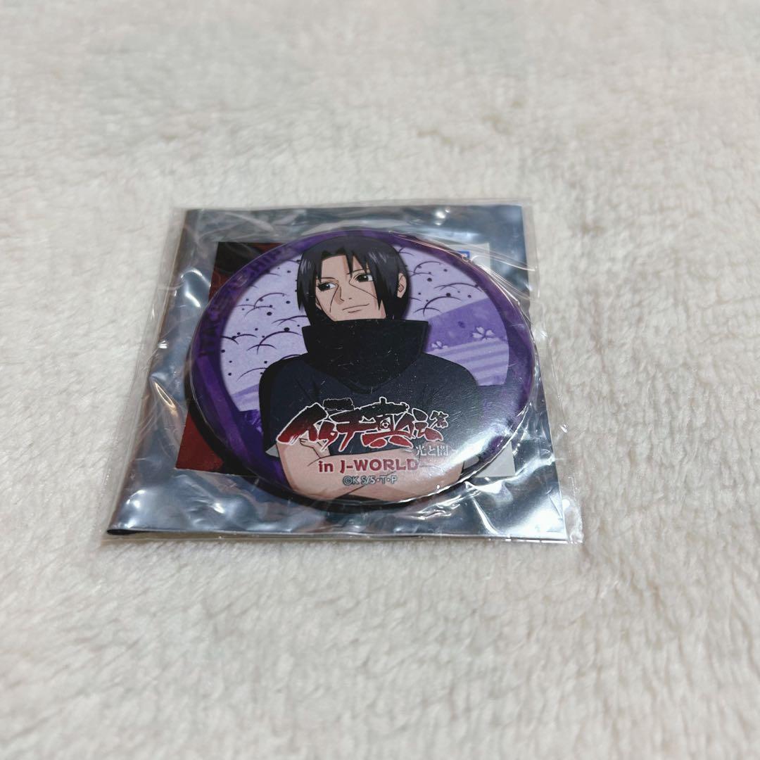 NARUTO ナルト うちはイタチ イタチ真伝 缶バッジ J-World JW