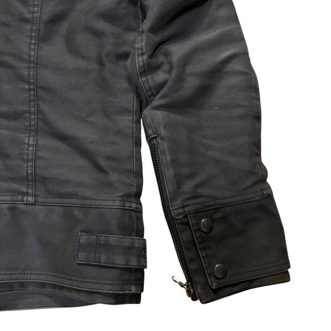 SHELLAC シェラック ファー付き アウター　サイズ46 ボア　ジャケット