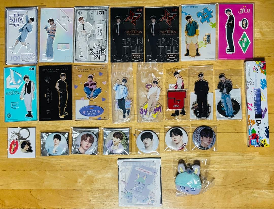 JO1 アクリルスタンド 缶バッジ グッズ まとめ売り 木全翔也