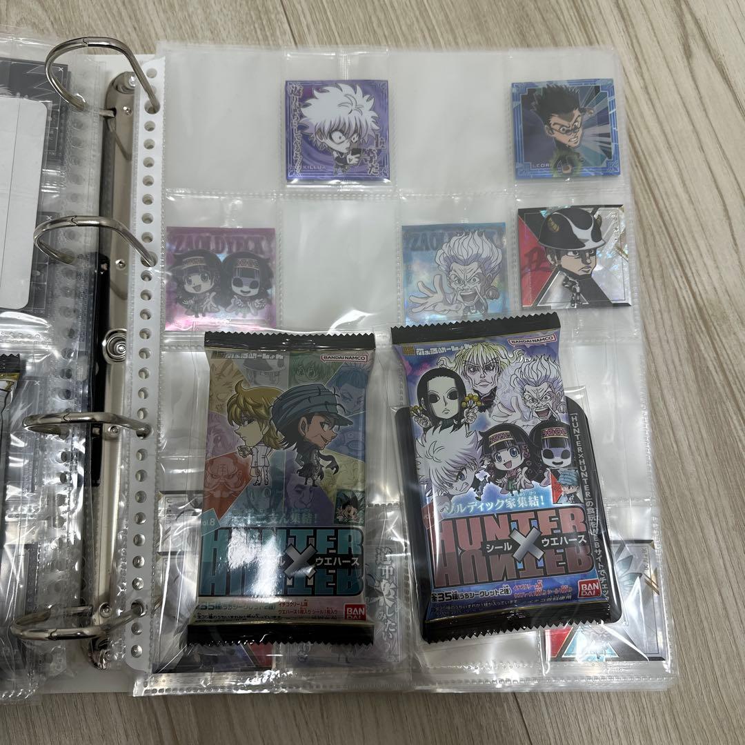 ハンターハンター　シール　ウエハース　1〜5フルコンプ　6 8