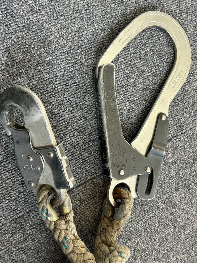 中古品安全帯まとめ　FUJI　DENKO MARAEL 　ツヨロン　6点セット