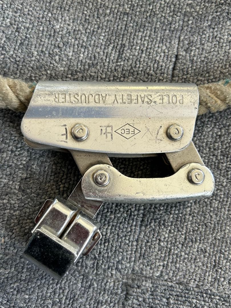 中古品安全帯まとめ　FUJI　DENKO MARAEL 　ツヨロン　6点セット