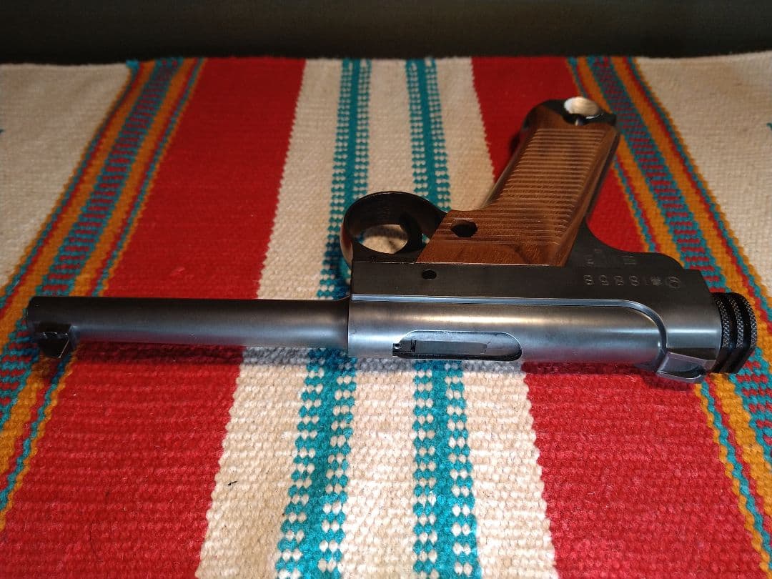 ほぼ未使用！マルシン　南部十四年式　エクセレントHW木グリ！ボルトストップ！