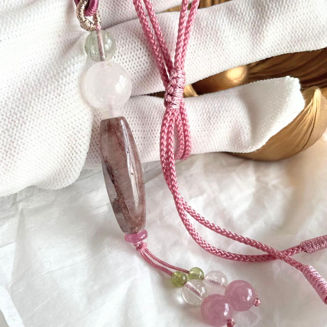 きょーかちん様◆ネックレス【ヒマラヤ山マニカラン水晶】ギャランティカード付