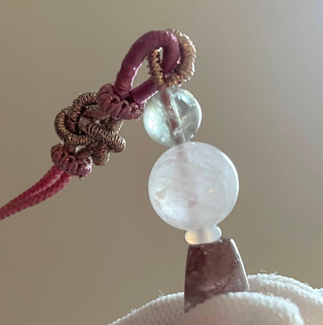 きょーかちん様◆ネックレス【ヒマラヤ山マニカラン水晶】ギャランティカード付