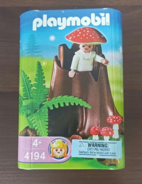 キノコの妖精の隠れ家 「playmobil プレイモービル」 4194
