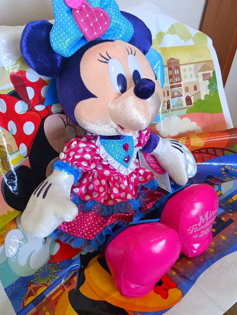 ディズニー　ミニー　パルパルーザ　ミニパル　ぬいぐるみ