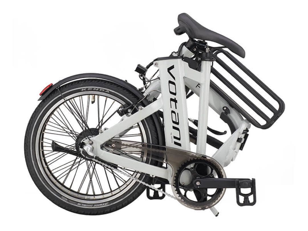 にゃた　BESV F3 電動アシスト折り畳み20インチモデル ライトグレー