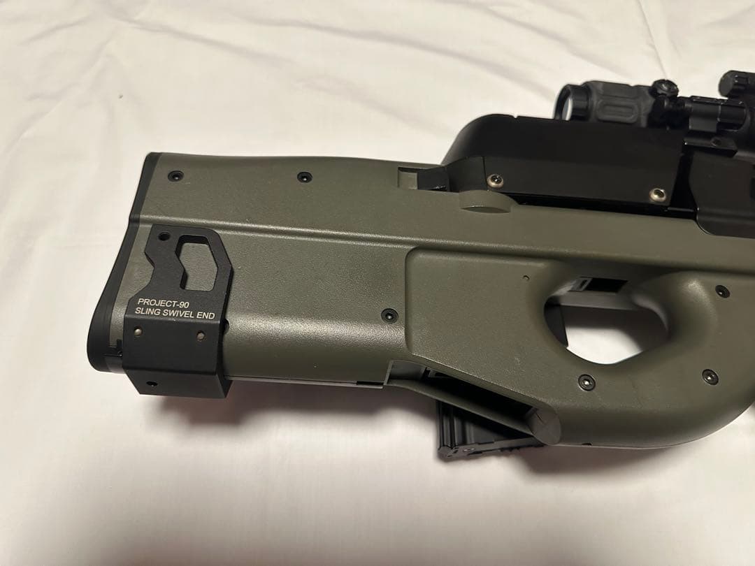 【カスタム済】東京マルイ P90 電動ガン エアガン ミリタリー　攻殻機動隊風