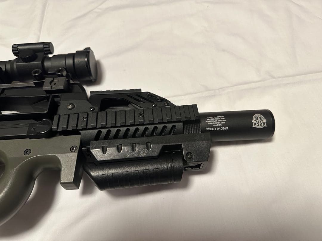 【カスタム済】東京マルイ P90 電動ガン エアガン ミリタリー　攻殻機動隊風