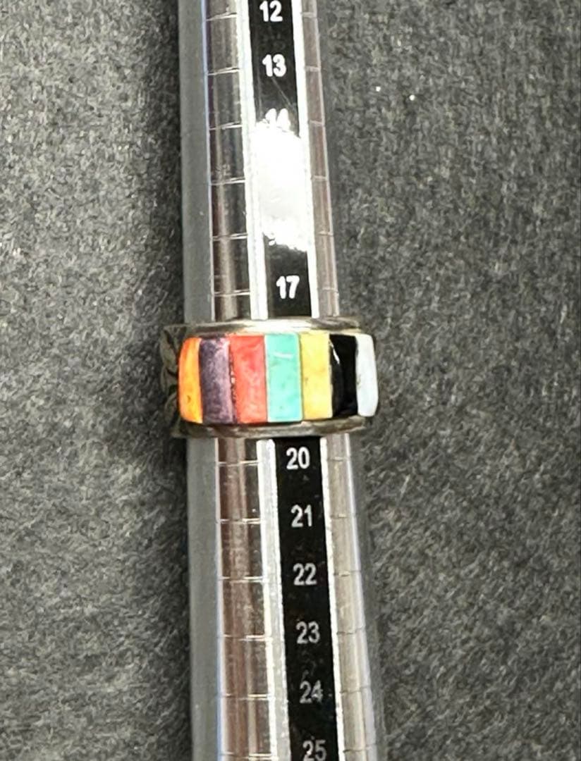 キ*)様 RAY ADAKAI レイアダカイ リング 18号 ナバホ族