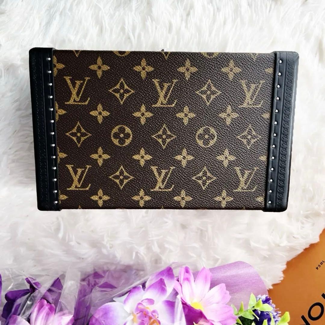 美品　LOUISVUITTONヴィトン　トランク　ジュエリー　ケース　モノグラム