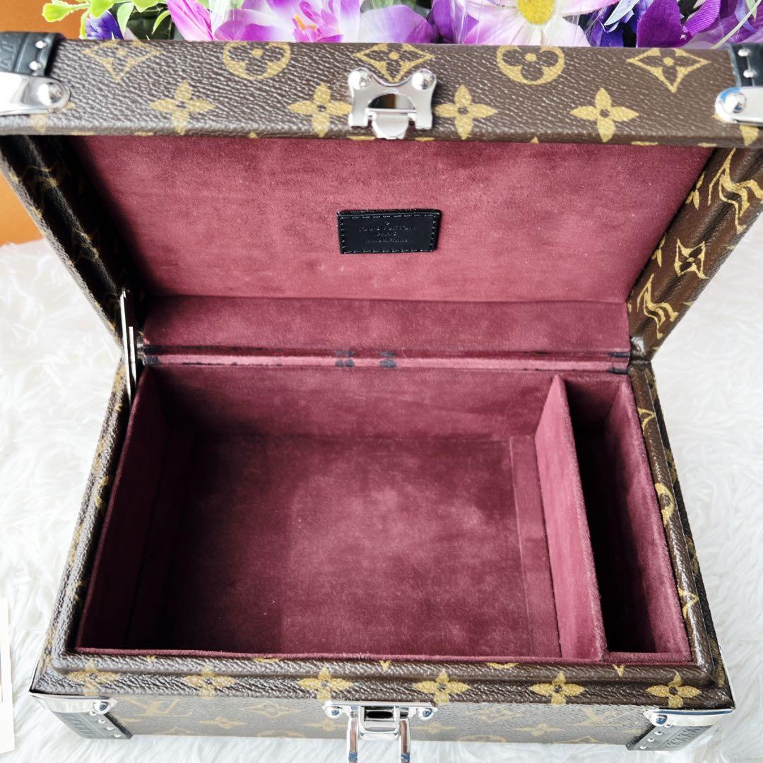 美品　LOUISVUITTONヴィトン　トランク　ジュエリー　ケース　モノグラム