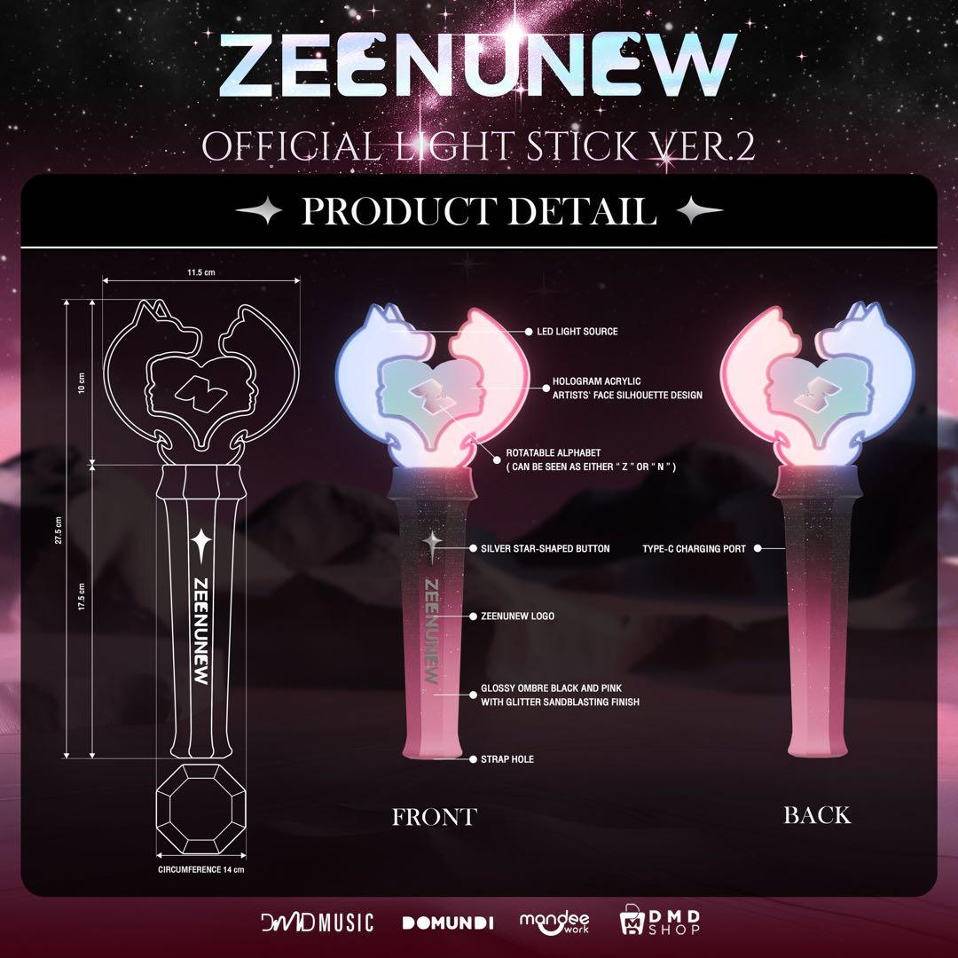 アイドル ZEENUNEW OFFICIAL LIGHT STICK VER. 2