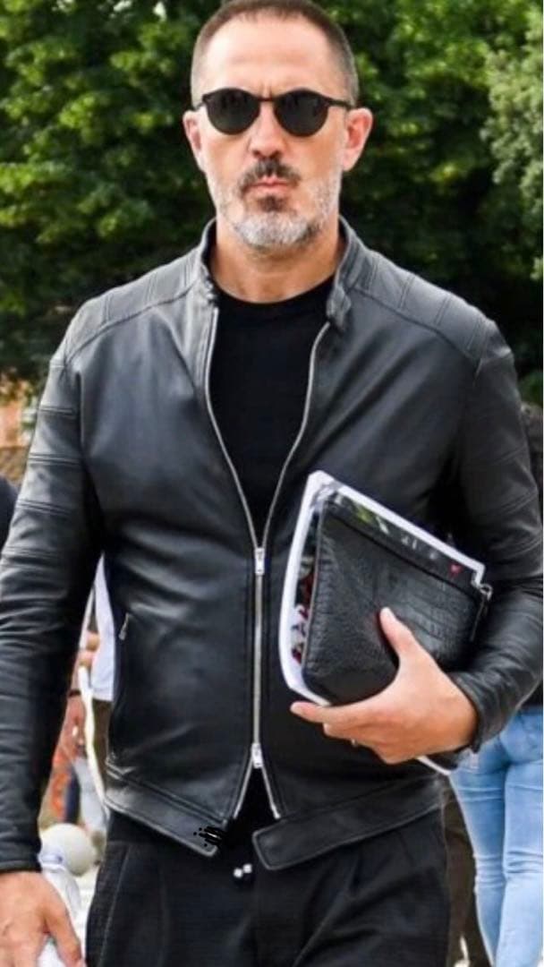 BamikiリプレイREPLAYシングルライダースレザージャケットサイズS