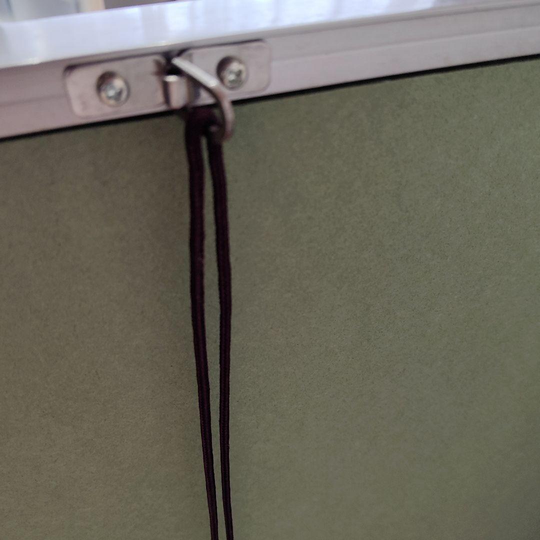 お値下げ！書道額　アルミニウム製シルバーフレーム 大正方形　箱使用感あり