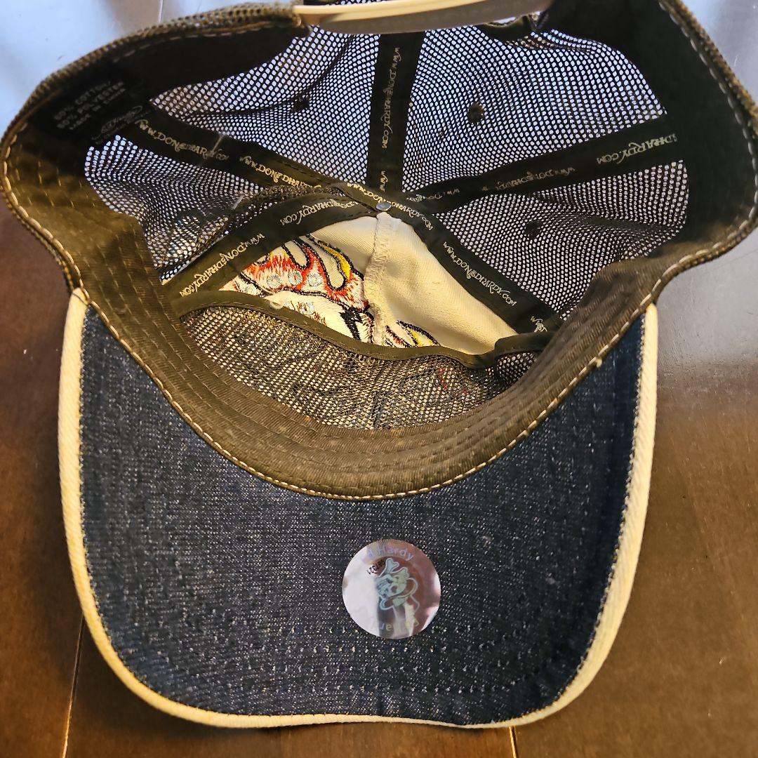 新品未使用 Ed Hardy ラインストーン付 ベースボールキャップ