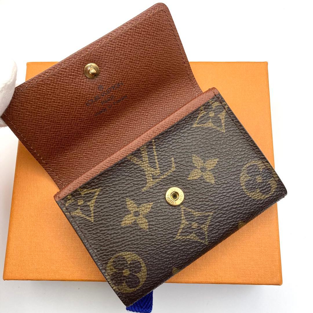 【極美品】ルイヴィトン ケース モノグラム ポルトモネプラ M61930