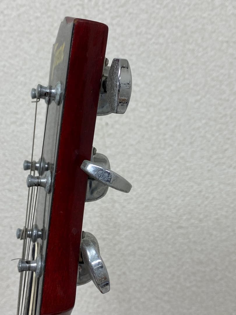 3-1759 Tomson/エレキギター/レスポールタイプ/赤茶色系