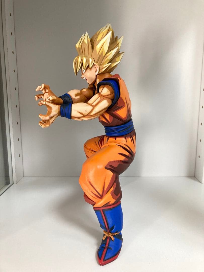 ドラゴンボール フィギュア リペイント 超サイヤ人 孫悟空 グランディスタ 2体
