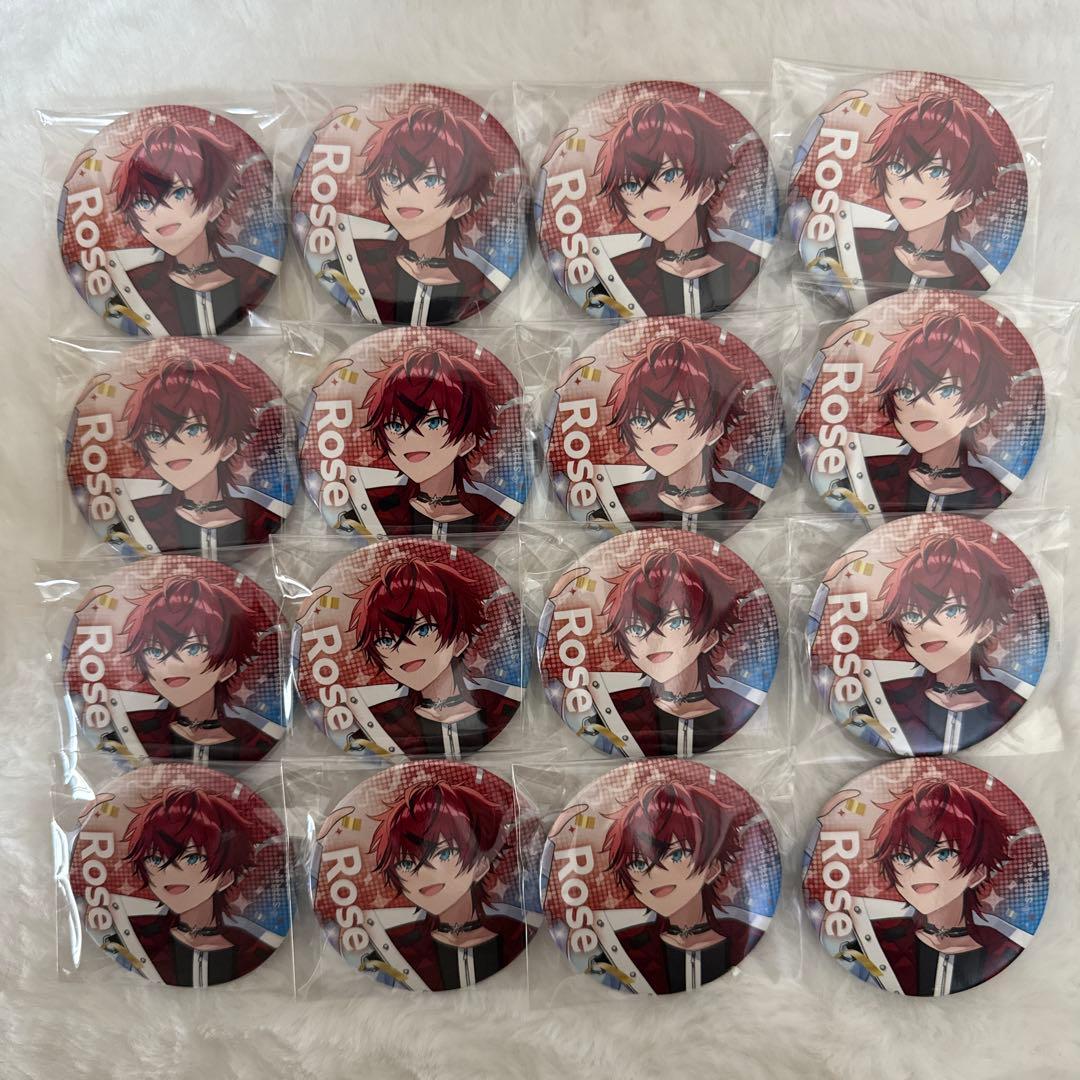 最終値下げ　めておら　ロゼ　缶バッジ　すとふぇす　16個
