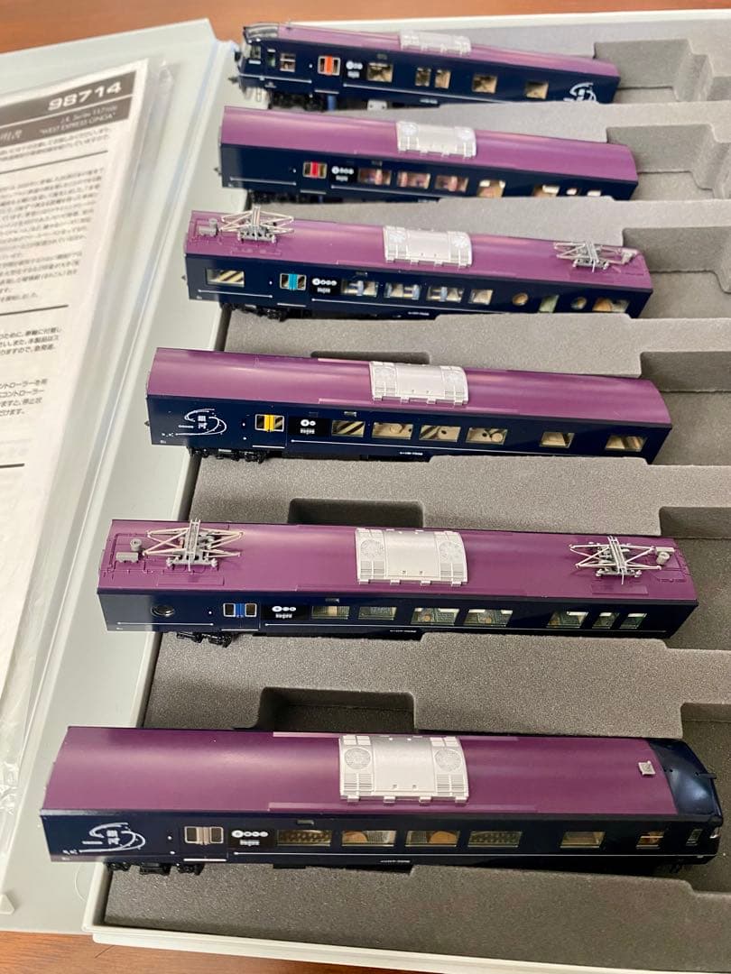 TOMIX 98714 WEST EXPRESS 銀河＋エヌ小屋内装パーツ入