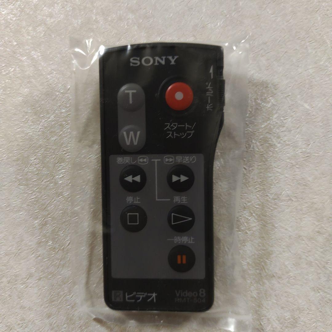 SONY ビデオカメラ ワイヤレスリモコン RMT-504 新品未使用