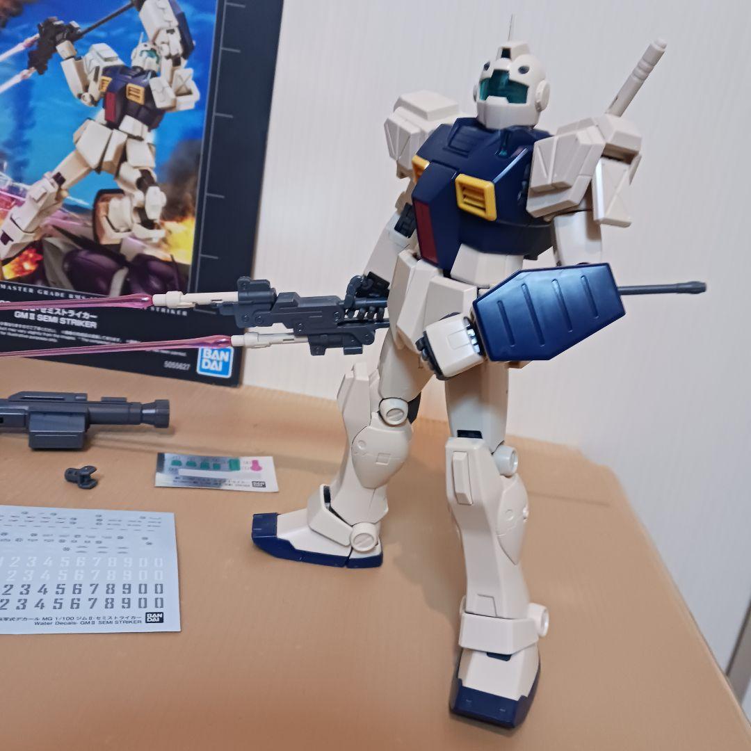 MG 1/100 ジムII セミストライカー ガンプラガンダム の プラモデル