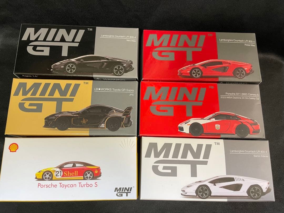 Mini GT 1/64 ミニカー 6台セット
