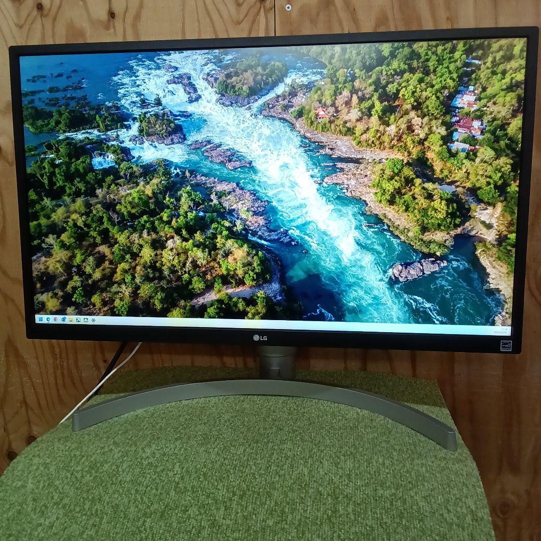 27インチ4K液晶モニター LG 27UL550-W HDR10 ⑤