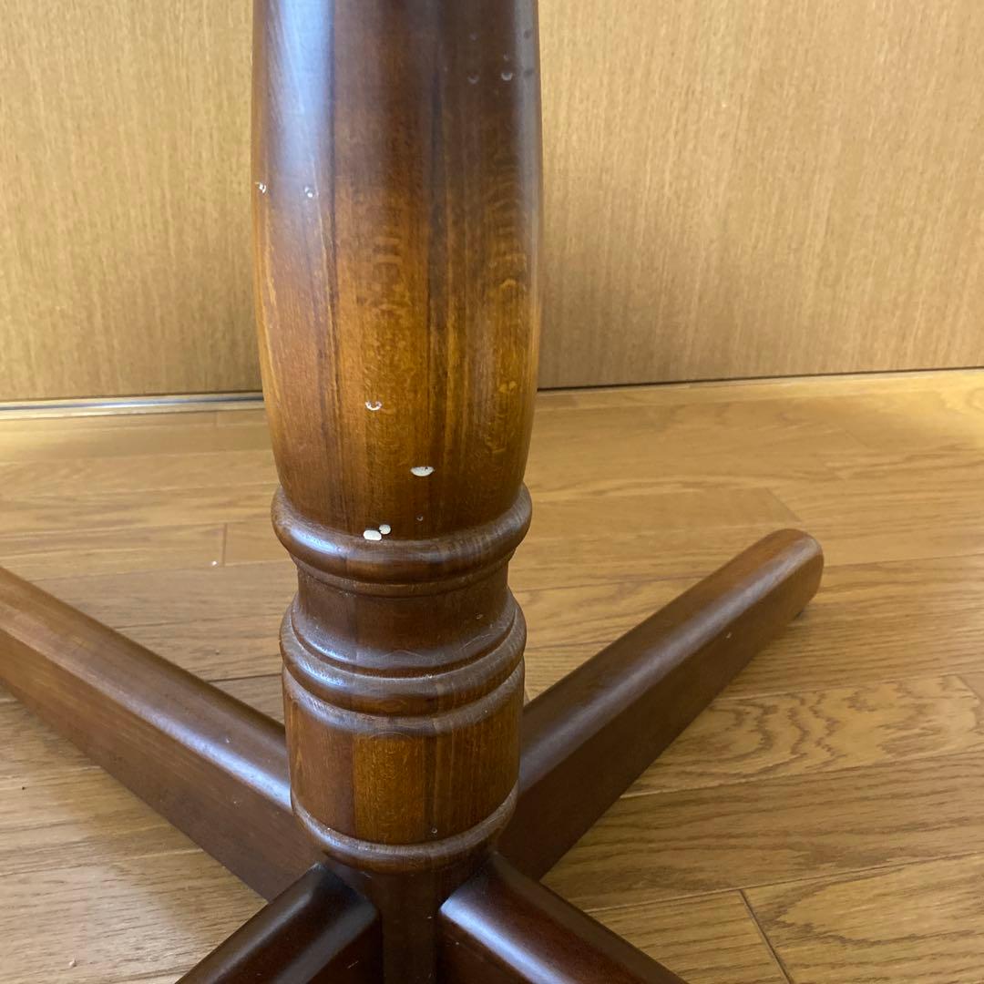 飛騨産業 キツツキマーク ダイニングテーブル ラウンド