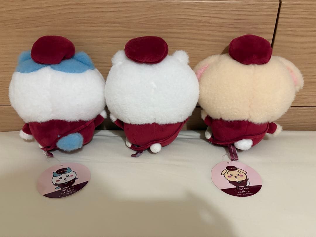 ちいかわ 阪急電車な ほわほわぬいぐるみS 3体セット